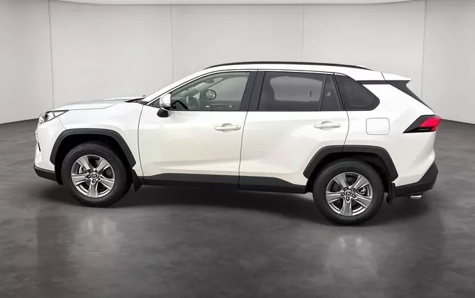 TOYOTA RAV4 Hybride Pro 222 ch AWD-i Dynamic Business + "Beyond Zero Academy" extérieur côté gauche 1103978