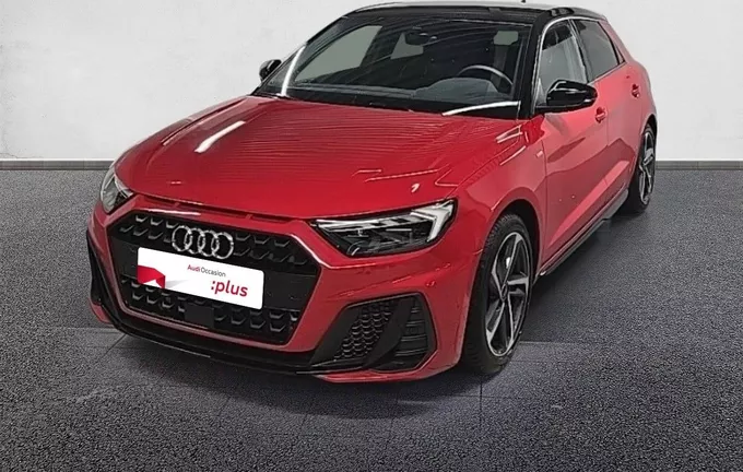 AUDI A1 Sportback 30 TFSI 116 ch S tronic 7 S Line Plus extérieur trois quart avant gauche 2130112