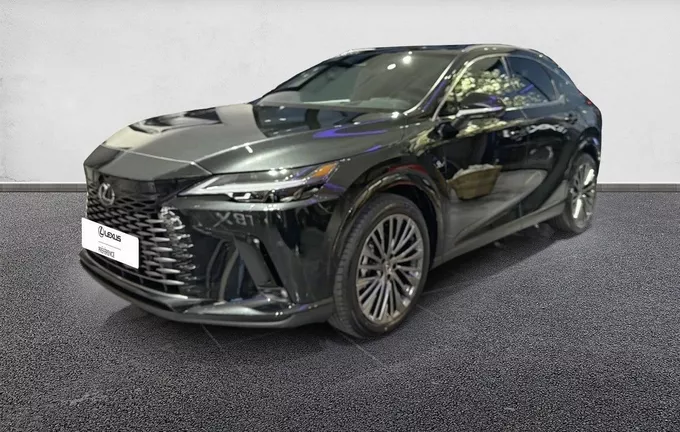 LEXUS RX 450h+ 4WD Hybride Rechargeable Executive extérieur trois quart avant gauche 106790