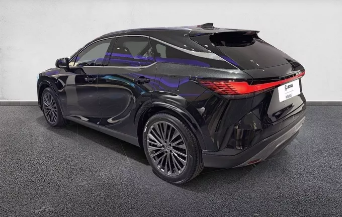 LEXUS RX 450h+ 4WD Hybride Rechargeable Executive extérieur trois quart arrière gauche 106790