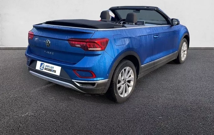 VOLKSWAGEN T-ROC Cabriolet 1.5 TSI EVO2 150 Start/Stop DSG7 Style extérieur trois quart arrière droit 2125914