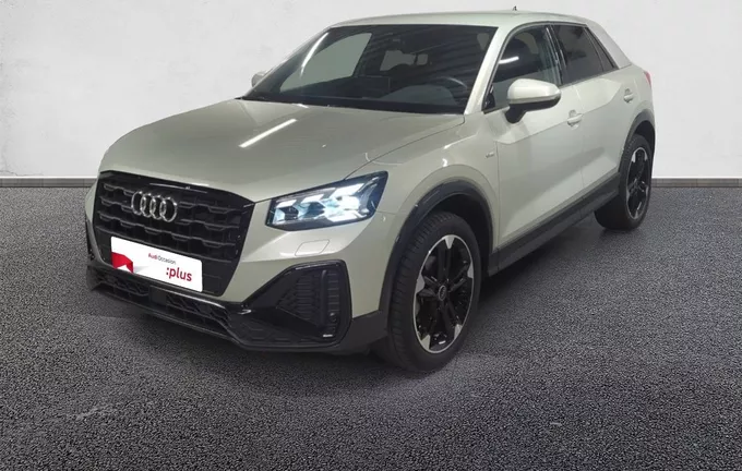 AUDI Q2 35 TFSI 150 S tronic 7 S line extérieur trois quart avant gauche 2124025