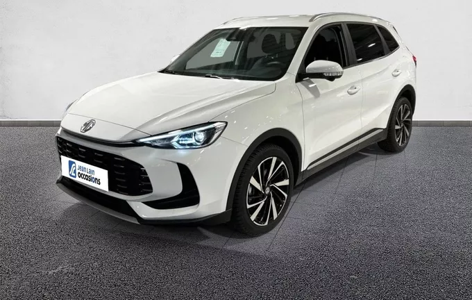 MG ZS 1.5 L Hybrid+ 197 ch Luxury extérieur trois quart avant gauche 601082