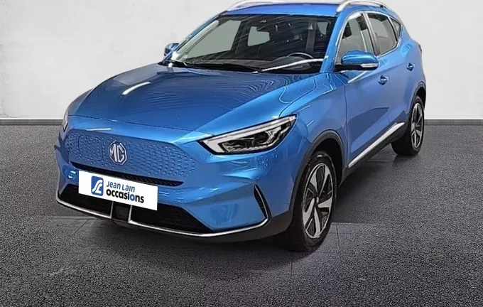 MG ZS EV Autonomie Etendue 70kWh - 115 kW 2WD Comfort extérieur trois quart avant gauche 601198