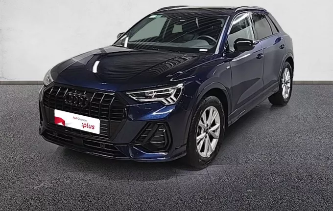 AUDI Q3 35 TDI 150 ch S tronic 7 S line plus extérieur trois quart avant gauche 2126225
