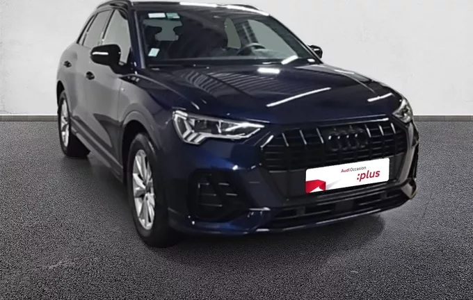 AUDI Q3 35 TDI 150 ch S tronic 7 S line plus extérieur trois quart avant droit 2126225