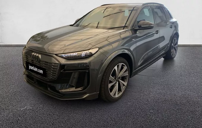 AUDI Q6 E-TRON 387 ch 100 kWh quattro S line extérieur trois quart avant gauche 7632
