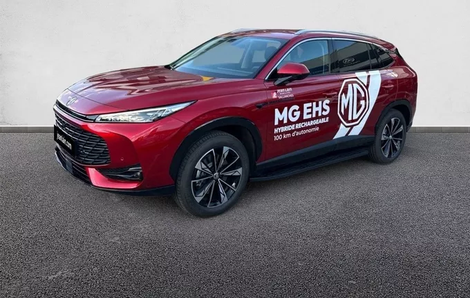 MG EHS 1.5T PHEV 272 ch Luxury extérieur trois quart avant gauche 9260