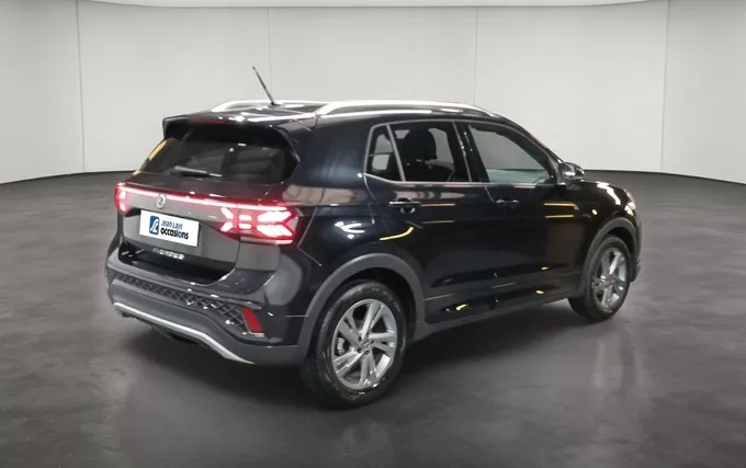 VOLKSWAGEN T-CROSS 1.0 TSI 115 Start/Stop DSG7 R-Line extérieur trois quart arrière droit 2132242