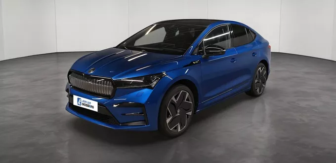 SKODA ENYAQ Coupé iV RS extérieur trois quart avant gauche 2130809