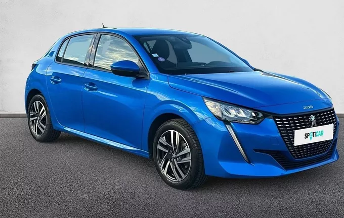 PEUGEOT 208 PureTech 100 S&S BVM6 Allure Business extérieur trois quart avant droit 944754