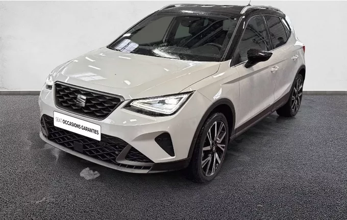 SEAT ARONA 1.0 TSI 110 ch Start/Stop DSG7 FR extérieur trois quart avant gauche 2127415
