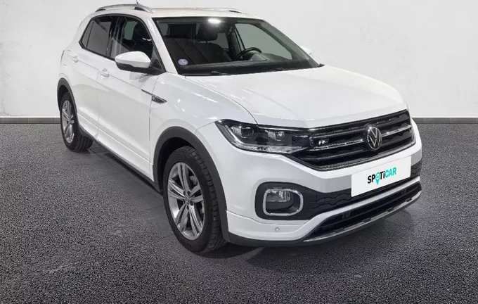 VOLKSWAGEN T-CROSS 1.0 TSI 110 Start/Stop DSG7 R-Line Tech extérieur trois quart avant droit 946063