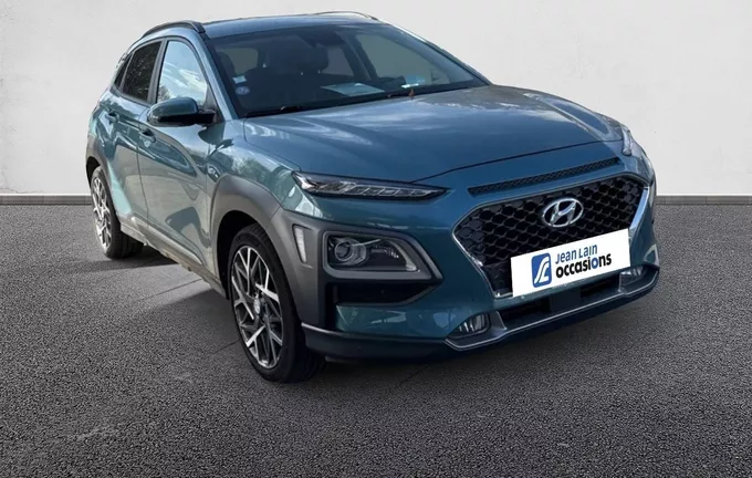 HYUNDAI KONA 1.6 GDi Hybrid Executive extérieur trois quart avant droit 13729