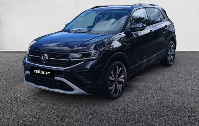 VOLKSWAGEN T-CROSS 1.0 TSI 95 Start/Stop BVM5 VW Edition extérieur trois quart avant gauche 1598