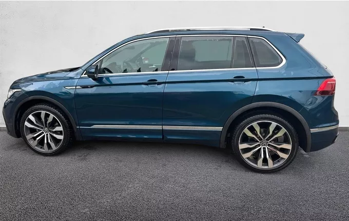 VOLKSWAGEN TIGUAN 2.0 TDI 150ch DSG7 R-Line Exclusive extérieur trois quart arrière gauche 2122937