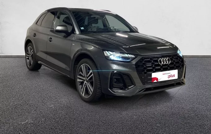 AUDI Q5 40 TDI 204 S tronic 7 Quattro S line extérieur trois quart avant droit 2128040