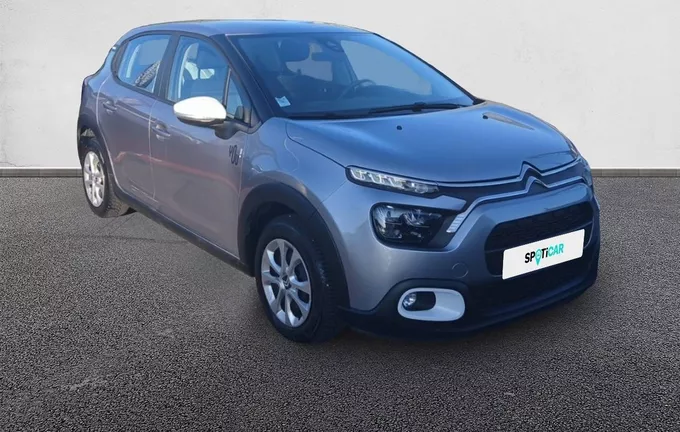 CITROEN C3 PureTech 83 S&S BVM5 YOU! extérieur trois quart avant droit 945883
