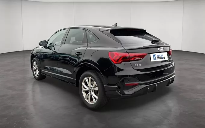 AUDI Q3 Sportback 35 TFSI 150 ch S tronic 7 S line extérieur trois quart arrière gauche 2133079