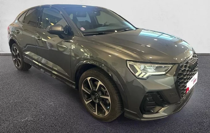 AUDI Q3 Sportback 45 TFSIe 245 ch S tronic 6 S line extérieur trois quart avant droit 2124721