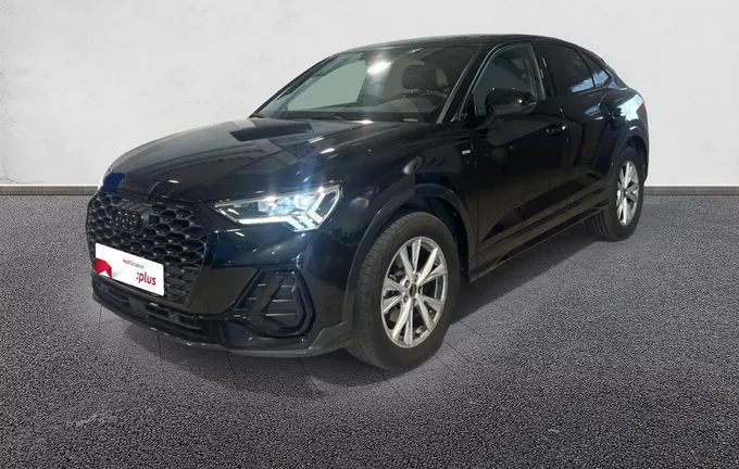 AUDI Q3 Sportback 35 TDI 150 ch S tronic 7 S line plus extérieur trois quart avant gauche 2130382