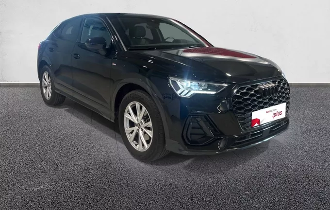 AUDI Q3 Sportback 35 TDI 150 ch S tronic 7 S line plus extérieur trois quart avant droit 2130382