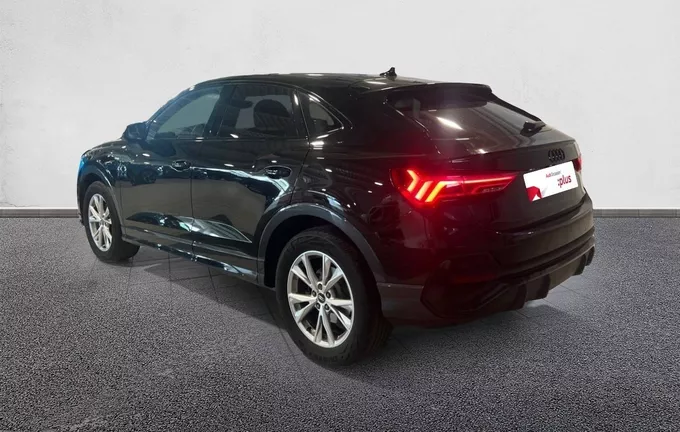 AUDI Q3 Sportback 35 TDI 150 ch S tronic 7 S line plus extérieur trois quart arrière gauche 2130382