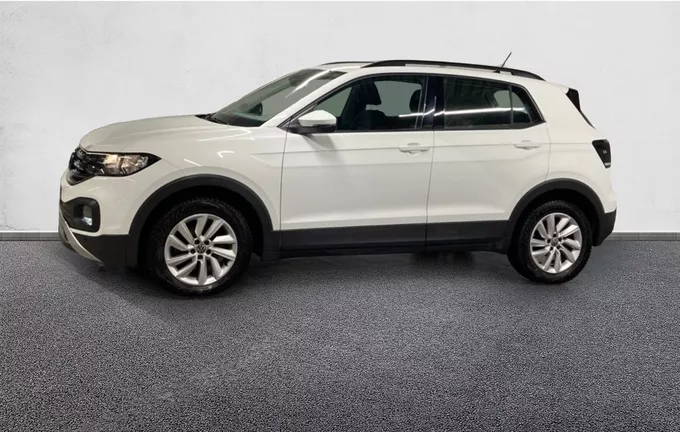 VOLKSWAGEN T-CROSS 1.0 TSI 110 Start/Stop BVM6 Life Tech extérieur trois quart arrière gauche 2123786