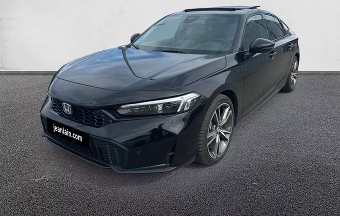 HONDA CIVIC e:HEV 2.0 i-MMD Advance extérieur trois quart avant gauche 6248280