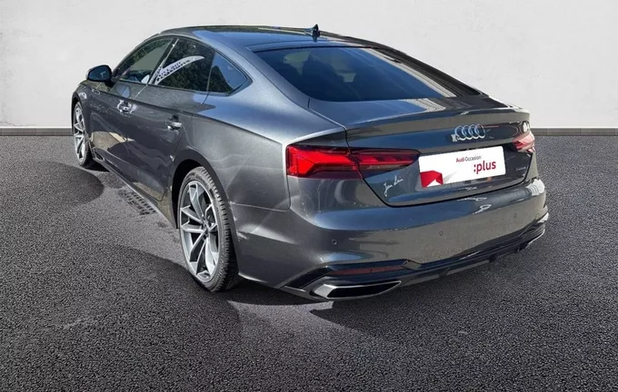 AUDI A5 Sportback 40 TDI 204 S tronic 7 Quattro S Edition extérieur trois quart arrière gauche 2127000