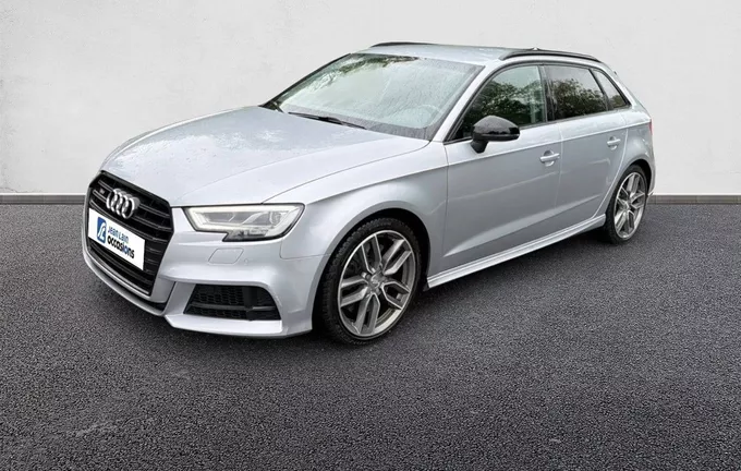 AUDI S3 Sportback 2.0 TFSI 310 S tronic 7 Quattro extérieur trois quart avant gauche 560503