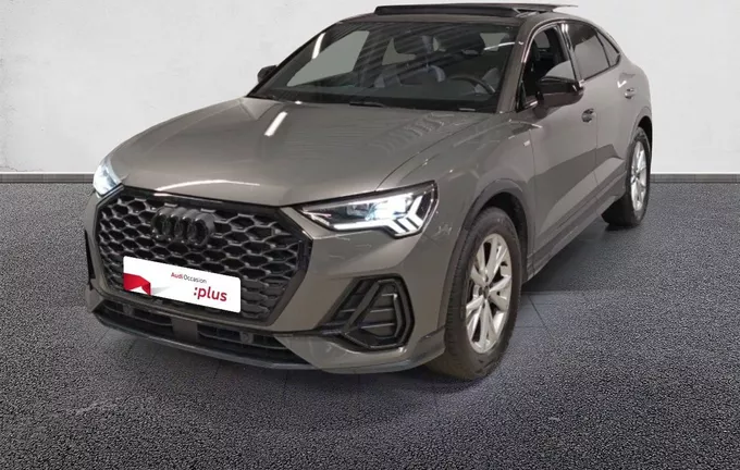 AUDI Q3 Sportback 35 TFSI 150 ch S tronic 7 S line plus extérieur trois quart avant gauche 2131080