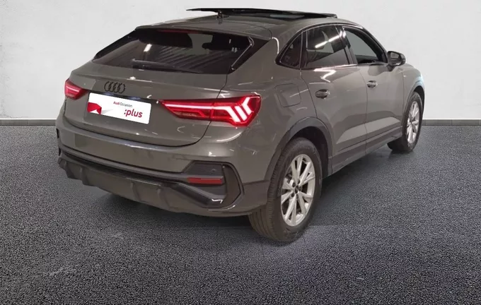 AUDI Q3 Sportback 35 TFSI 150 ch S tronic 7 S line plus extérieur trois quart arrière droit 2131080