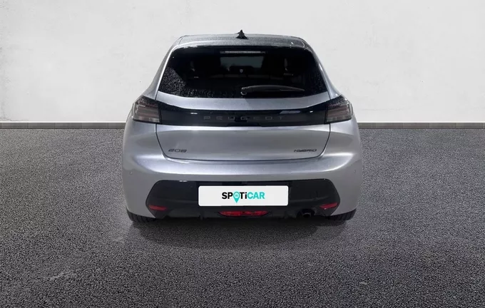 PEUGEOT 208 Hybrid 100 e-DCS6 Allure extérieur trois quart arrière droit 944065