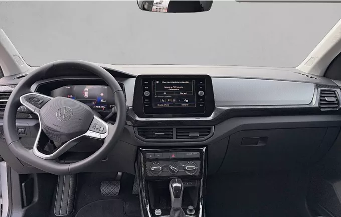 VOLKSWAGEN T-CROSS 1.0 TSI 116 Start/Stop DSG7 VW Edition extérieur trois quart avant droit 2895