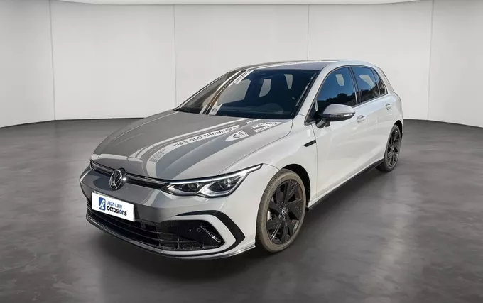 VOLKSWAGEN GOLF 1.5 eTSI OPF 150 DSG7 R-Line extérieur trois quart avant gauche 2132237