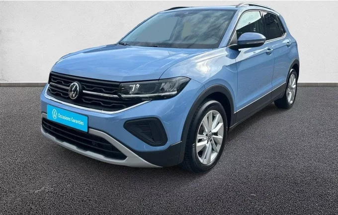VOLKSWAGEN T-CROSS 1.0 TSI 116 Start/Stop DSG7 VW Edition extérieur trois quart avant gauche 2121386