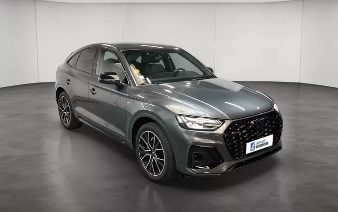 AUDI Q5 Sportback 40 TDI 204 S tronic 7 Quattro S line extérieur trois quart avant droit 2133082
