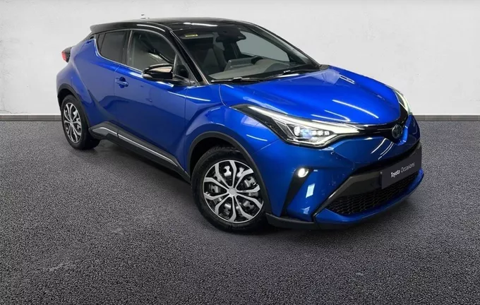 TOYOTA C-HR Hybride 2.0L Distinctive extérieur trois quart avant droit 1103205