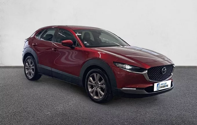 MAZDA CX-30 2.0L SKYACTIV-X M Hybrid 180 ch 4x2 BVM6 Inspiration extérieur trois quart avant droit 2129346