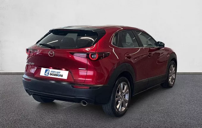 MAZDA CX-30 2.0L SKYACTIV-X M Hybrid 180 ch 4x2 BVM6 Inspiration extérieur trois quart arrière droit 2129346