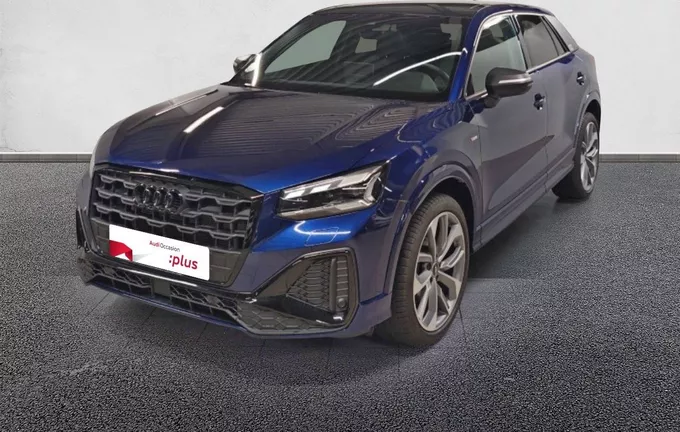 AUDI Q2 35 TDI 150 S tronic 7 Black Edition extérieur trois quart avant gauche 2131107