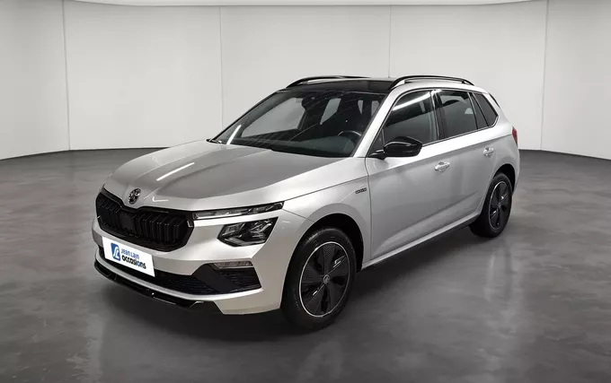 SKODA KAMIQ 1.0 TSI Evo 2 116 ch DSG7 Monte Carlo extérieur trois quart avant gauche 2132863