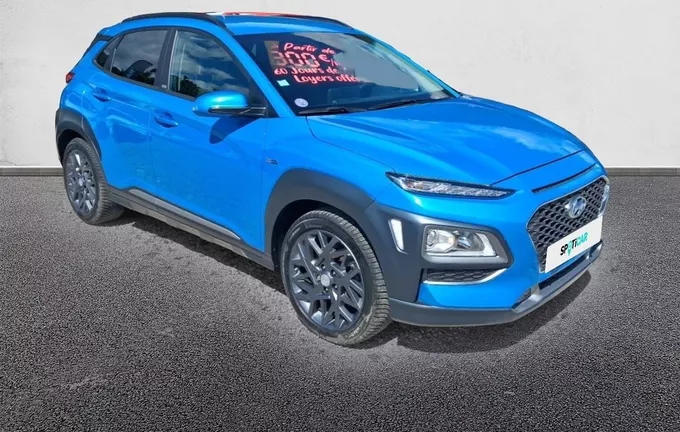 HYUNDAI KONA 1.6 GDi Hybrid Intuitive extérieur trois quart avant droit 945412