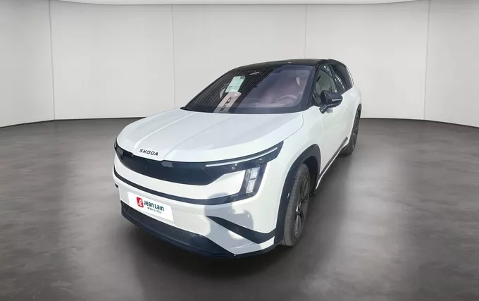 SKODA PEAQ 286 ch Batterie 90 Sportline extérieur trois quart avant gauche 9779