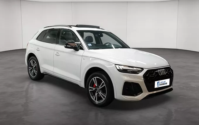AUDI Q5 50 TFSIe 299 S tronic 7 Quattro S line extérieur trois quart avant droit 2132168