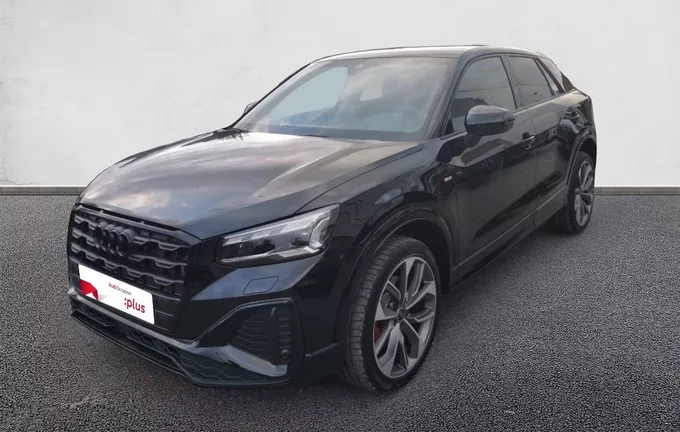 AUDI Q2 35 TFSI 150 S tronic 7 S line Plus extérieur trois quart avant gauche 0677
