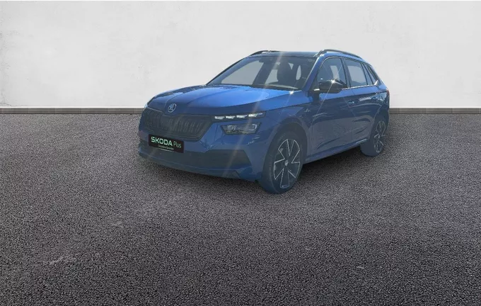 SKODA KAMIQ 1.5 TSI 150 ch DSG7 Monte-Carlo extérieur trois quart avant gauche 561002
