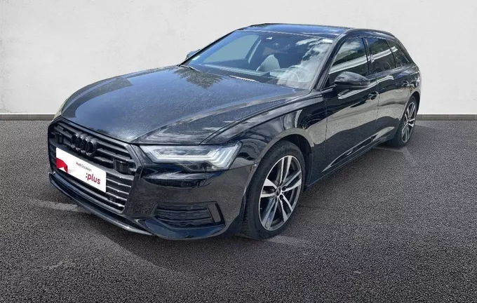 AUDI A6 Avant 50 TFSIe 299 ch S tronic 7 Quattro Avus Extended extérieur trois quart avant gauche 2130984