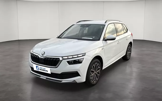 SKODA KAMIQ 1.0 TSI Evo 110 ch DSG7 Young Edition extérieur trois quart avant gauche 2132294